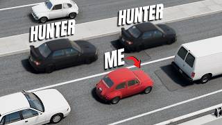 BeamNG CarHunt, But I'm Hiding In Traffic