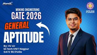 GATE Mining 2026 General Aptitude | Memory Based Questions with Full Solutions | MeritPlus