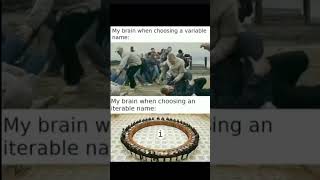 are your brain too ? #codememes #codermemes