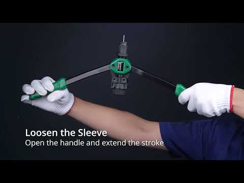 AUTOUTLET 13 '' Heavy Duty Hand Riveter Rivet gun Nut Pliers Set (Green)
