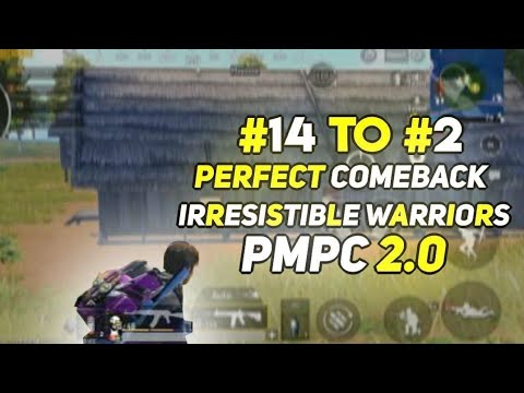 PROPER COMEBACK IN TOURNAMENT | #14 TO #2 | IRRESISTIBLE WARRIORS | ONIX2.0 | PMPS 2.0 | BGMI ||