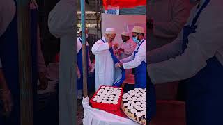 Beat The Heat Dahod the Dawoodi Bohra  Community Chaas Vitran  Event 1 Amin petrol pumb Dahod