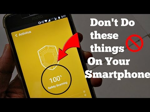 Don't 🚫  do These Things On Your Smartphone.!!