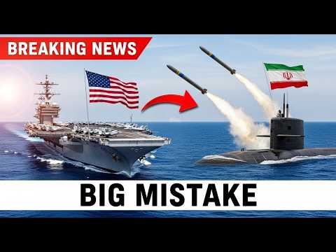 Iran Fired 2 TORPEDOES at the Wrong Carrier. What Happened Next Ended Their Entire Navy.