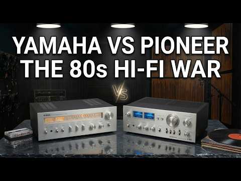 Yamaha vs Pioneer — The 80s Rivalry That Shaped Modern Hi-Fi