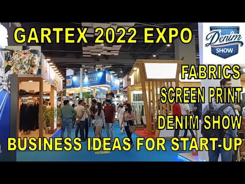 Delhi Exhibiton, GARTEX EXPO EXHIBITION 2022 INDIA. Latest machines of GARMENTS, PRINTING, STITCHING