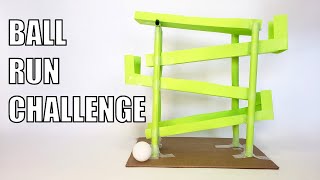 Paper Ball Run: 2022 Engineering Challenge