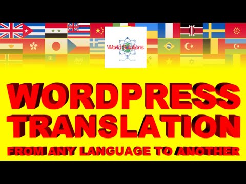 Translating our WordPress Theme | WordPress Web Site | Tutorial 55