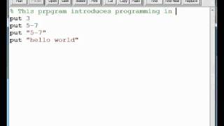 Intro to Programming Turing (whole edit)