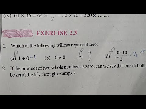 Math class 6 - Chapter 2 ex- 2.3 solved all question #wholenumbers #class6maths #ncert6thmaths
