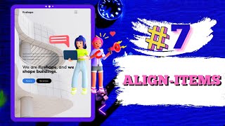 Flexbox Tutorial #7: Align Items in Css flexbox- | codingops