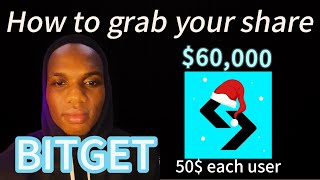 BITGET massive 60,000$ USDT  community airdrop ( how to claim yours ) #bitget #trading #airdrop 
