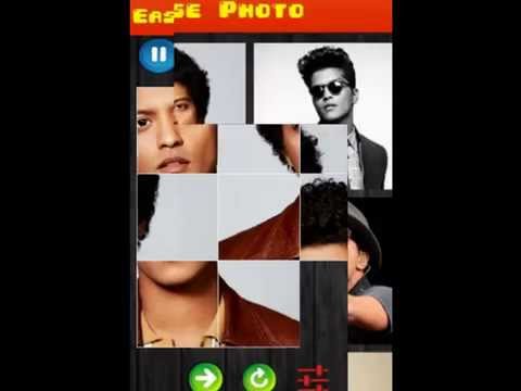Bruno Mars Slide Puzzle Game Trailer