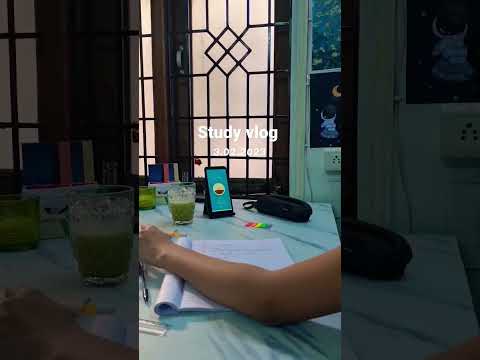 Mini study vlog #studymotivation #study #shorts