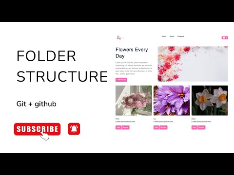 How to download the folder structure from github
