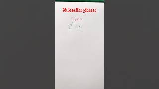How to solve? #shorts #shortmaths #maths #math #matholympaid #algebra #exponents #education