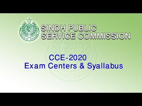 Center,Time Table & Syllabus CCE-2020