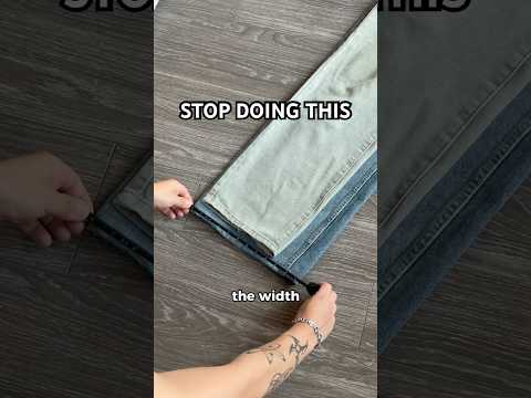 You’re Wearing The Wrong Size Pants 🚫