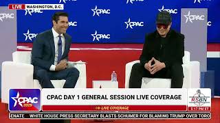 FULL INTERVIEW: Elon Musk CPAC 2025 Day One - 2/20/25