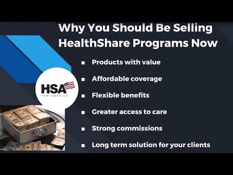 Insurance Agent? Start Selling Healthshare Programs NOW!
