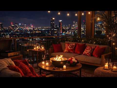 🌃🔥 Rooftop Date Night | Boogie Blues Jazz Vibes