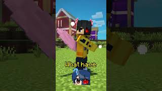 Minecraft but I'm KIRBY! #shorts