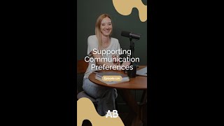 Supporting communication preferences!