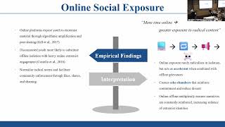 D3 Session A: The Youthiverse: Digital Dynamics for Young People Radicalising to Extremist Violence