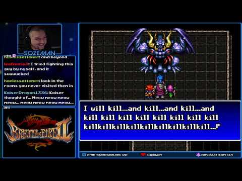 Breath of FIre 2 - Final Encounter with Deathevan