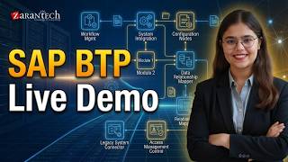 SAP BTP For Functional Consultant Training - Live Demo | ZaranTech