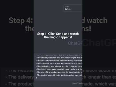 Turn 100 hours of survey analysis to 5 minutes with ChatGPT:  #chatgptexamples #chatgpt