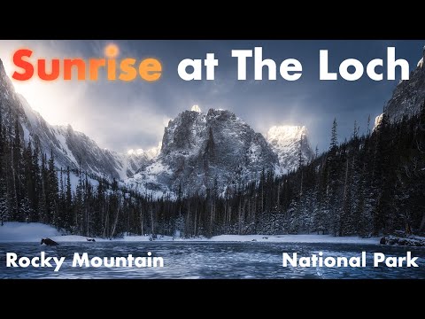 Sunrise at The Loch - RMNP