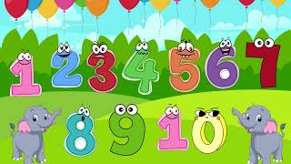Number Song |Count 1 to 10 | Fun with numbers| Nursery Rhyme and Kids Songs for Preschoolers