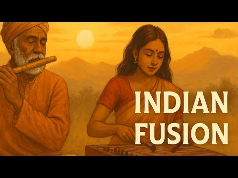 🌅 Morning Raga Bhairav | Bansuri & Santoor | Meditative Indian Classical Fusion for Inner Peace