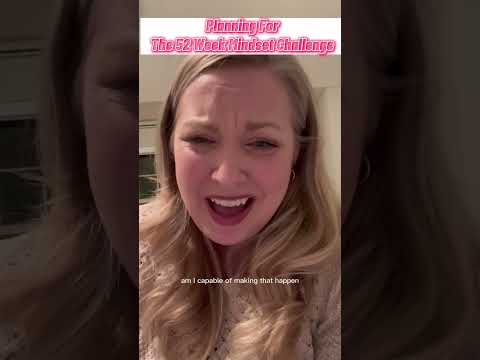 52 Week Mindset Challenge: Planning For