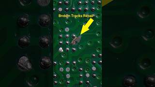 Broken Trace Repair #mobilerepair #technology