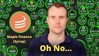 MANIPULATION In Maple Finance ? ⚠ Syrup Crypto Token Analysis