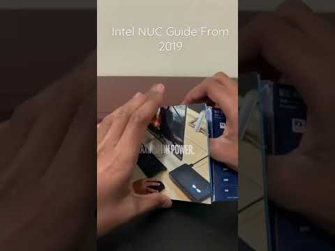 Intel NUC Guide from 2019. When Intel and AMD still had a pretty good connection #shorts #intel #amd
