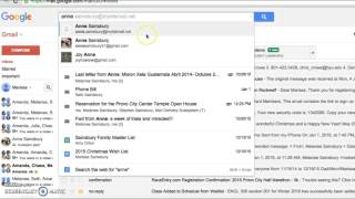 Gmail Search Bar