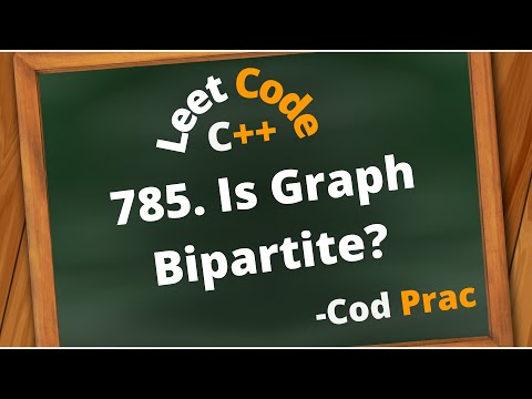785. Is Graph Bipartite | Leetcode | Hindi | C++