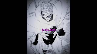 A-CLASS VS S-CLASS AND GOD CLASS 🗿EDIT #onepunchman #youtubeshorts