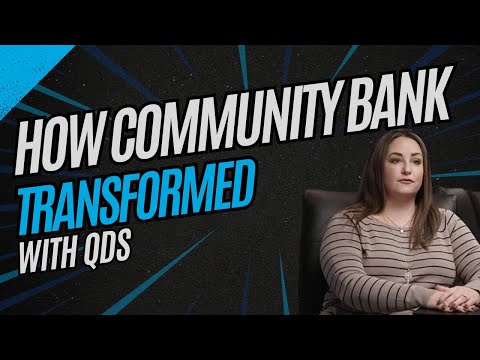 How Community Bank Transformed with QDS | Teller Cash Recyclers & ITM Innovation