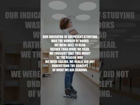 HOW TO IMPROVE YOUR STUDY HABITS: FOCUS ON CORE CONCEPTS