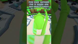 i hatched for 12 hours and got really lucky in bubble gum simulator infinity  #BubbleGumSimulator