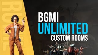 BGMI | Unlimited Custom rooms | #BGMI #Battlegroundmobileindia #bgmiopencustom #UnlimtedCustomsRooms