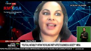 SA Politics | Political instability within the ruling party affects business and society: IMRSA
