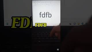 FDFB Function in #excelfunction#microsoftword#ytshorts#shortcutkeys #youtubetimeline
