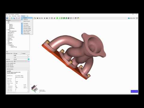 Ceetron Analyzer | Introduction : general layout