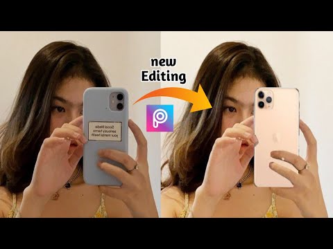 How to change any android mobile into IPhome 12 pro max from photo in picsart | #Picsartphotoediting