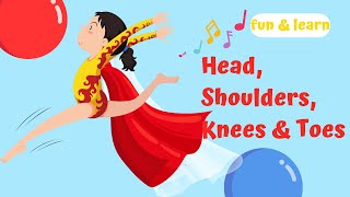 Head, Shoulders, Knees and Toes Song | Fun Gymnastics Adventure for Kids #learningwithfun